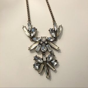 Statement Stone Cluster Bib Necklace